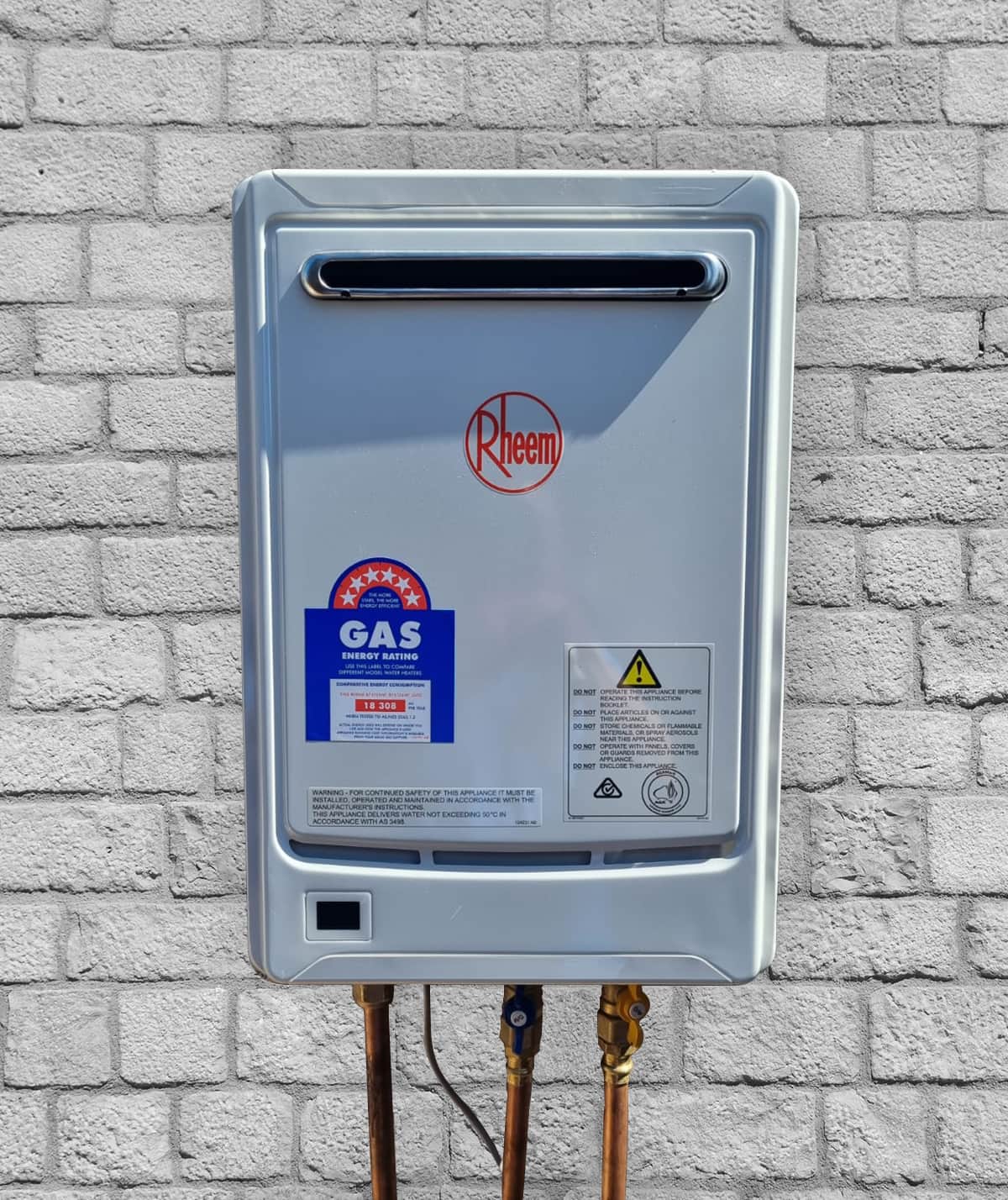 Gas Continuous Flow Rheem Metro Max 26 Pilot Light Rheem Integrity